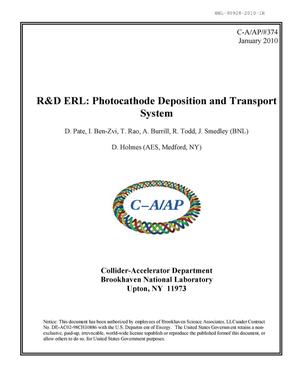 R&D ERL: Photocathode Deposition and Transport System