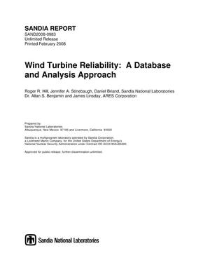 Wind turbine reliability : a database and analysis approach.