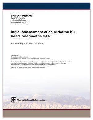 Initial assessment of an airborne Ku-band polarimetric SAR.