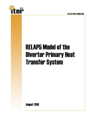 RELAP5 Model of the Divertor Primary Heat Transfer System