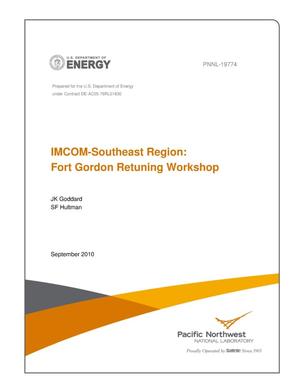 IMCOM-Southeast Region: Fort Gordon Retuning Workshop