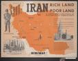 Poster: Newsmap for the Armed Forces : Iran, rich land poor land