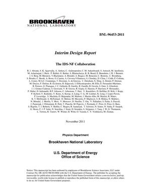 Interim Design Report: The IDS-NF Collaboration