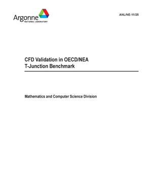 CFD Validation in OECD/Nea T-Junction Benchmark.