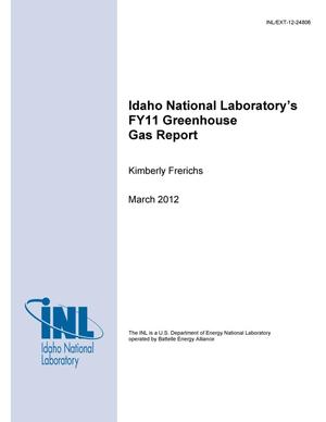 Idaho National Laboratory's FY11 Greenhouse Gas Report