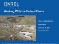 Presentation: Working With the Federal Fleets