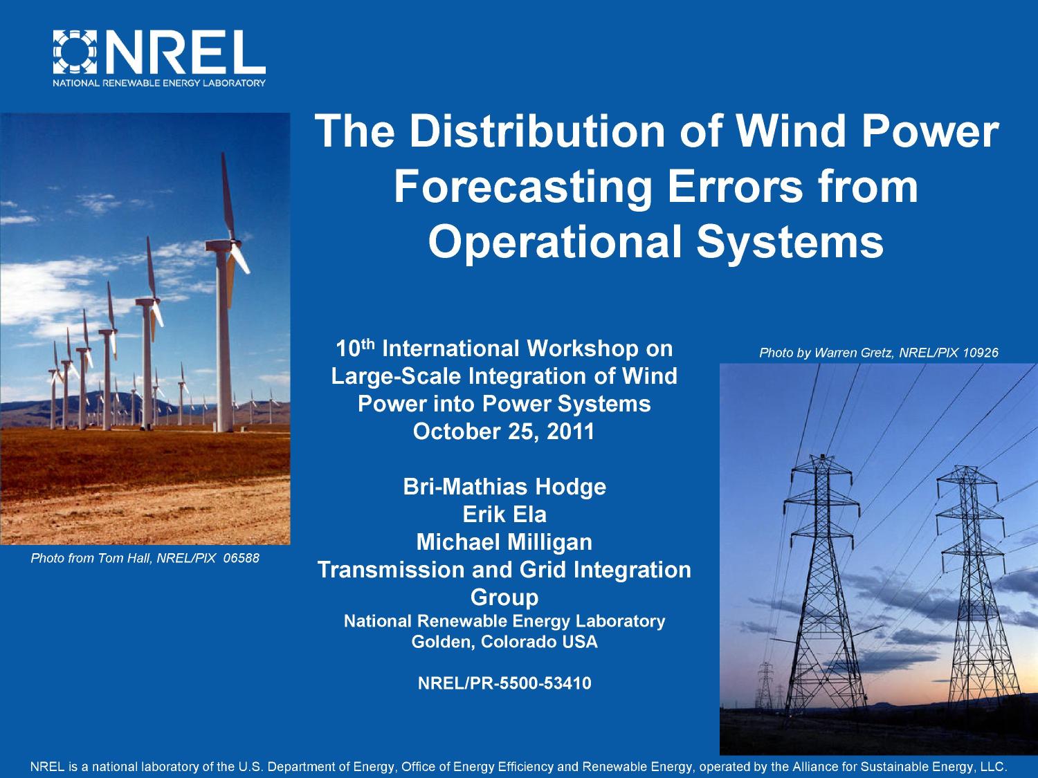 Distribution of Wind Power Forecasting Errors from Operational Systems
                                                
                                                    [Sequence #]: 1 of 17
                                                