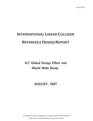 Primary view of object titled 'International Linear Collider Reference Design Report Volume 2: Physics at the ILC'.