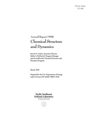Annual Report 1998. Chemical Structure and Dynamics