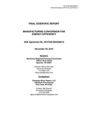 Final Scientific Report (FSR)