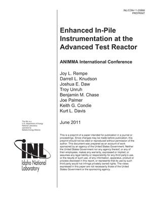 Enhanced In-Pile Instrumentation at the Advanced Test Reactor