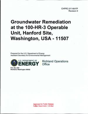 Groundwater Remediation at the 100-HR-3 Operable Unit Hanford Site Washington USA - 11507