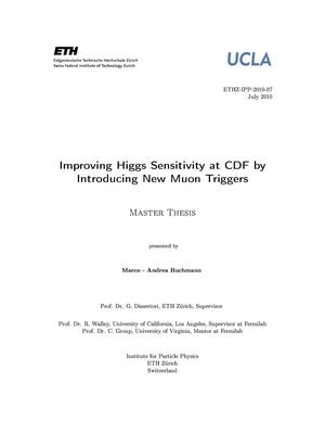 Improving Higgs Sensitivity at CDF by Introducing New Muon Triggers