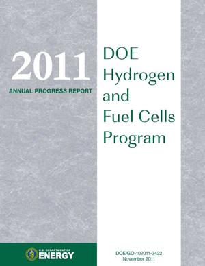 2011 Annual Progress Report: DOE Hydrogen and Fuel Cells Program (Book)