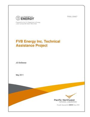 FVB Energy Inc. Technical Assistance Project