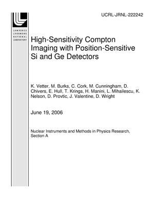 High-Sensitivity Compton Imaging with Position-Sensitive Si and Ge Detectors