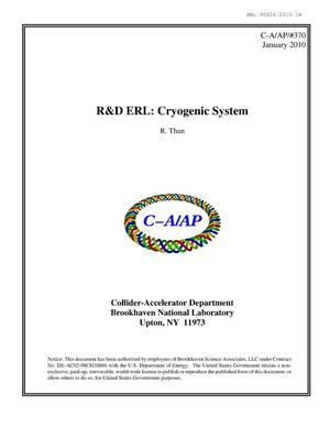 R&D ERL: Cryogenic System