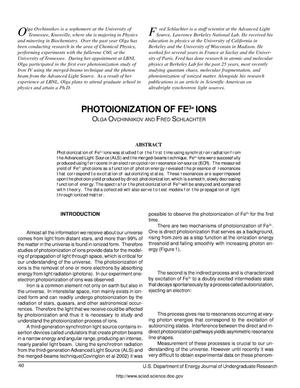 Photoionization of FE3+ Ions