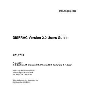 DISFRAC Version 2.0 Users Guide