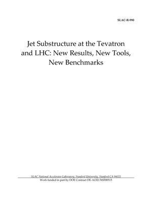 Jet Substructure at the Tevatron And LHC: New Results, New Tools, New Benchmarks
