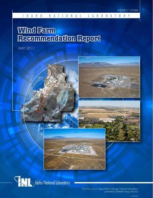 Wind Farm Recommendation Report