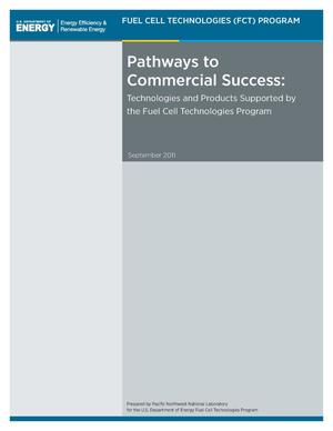 Pathways to Commercial Success: Technologies and Products Supported by the Fuel Cell Technologies Program