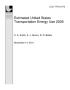 Report: Estimated United States Transportation Energy Use 2005