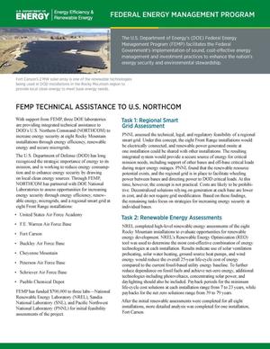 FEMP Technical Assistance to U.S. NORTHCOM (Fact Sheet)