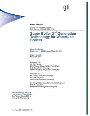 Super Boiler 2nd Generation Technology for Watertube Boilers