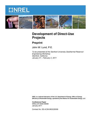 Development of Direct-Use Projects: Preprint
