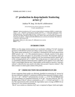 D^* production in deep-inelastic scattering at low Q^2