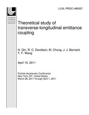 Theoretical study of transverse-longitudinal emittance coupling