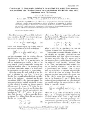 Comment on 'A limit on the variation of the speed of light arising from quantum gravity effects' aka 'Testing Einstein's special relativity with Fermi's short hard gamma-ray burst GRB090510'