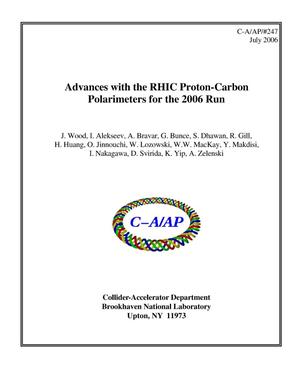 Advances with the RHIC Proton-Carbon Polarimeters for the 2006 Run