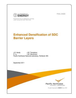 Enhanced Densification of SDC Barrier Layers