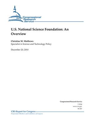 U.S. National Science Foundation: An Overview