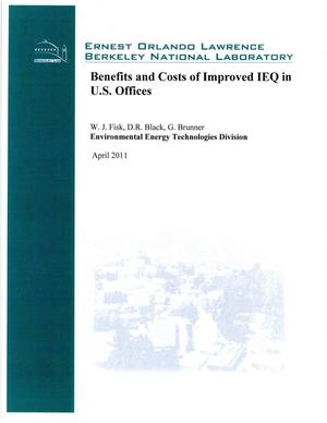Benefits and Costs of Improved IEQ in U.S. Offices