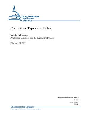 Committee Types and Roles