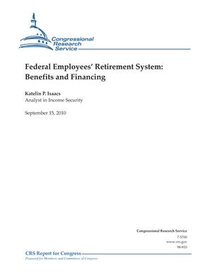Federal Employees' Retirement System: Benefits and Financing