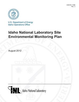 Idaho National Laboratory Site Environmental Monitoring Plan