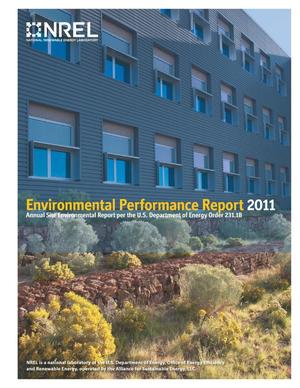 Environmental Performance Report 2011: Annual Site Environmental Report per the U.S. Department of Energy Order 231.1B (Management Report)