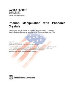 Phonon manipulation with phononic crystals.