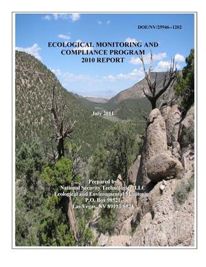 Ecological Monitoring and Compliance Program 2010 Report