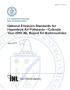 Report: National Emission Standards for Hazardous Air Pollutants—Calendar Yea…