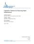 Report: Legislative Options for Financing Water Infrastructure