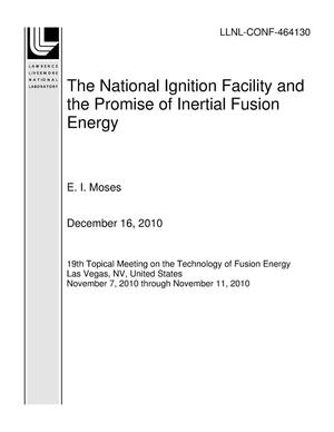 The National Ignition Facility and the Promise of Inertial Fusion Energy