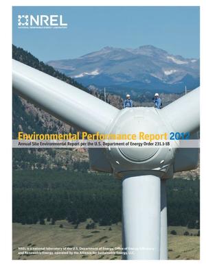 Environmental Performance Report 2012: Annual Site Environmental Report per the U.S. Department of Energy Order 231.1-1B (Management Report)