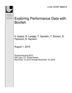 Exploring Performance Data with Boxfish