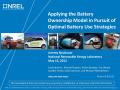 Presentation: Applying the Battery Ownership Model in Pursuit of Optimal Battery Us…