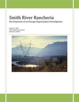 Smith River Rancheria's Development of an Energy Organization Investigation